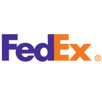 Logo de FedEx para envíos de insumos de grabado de patentes